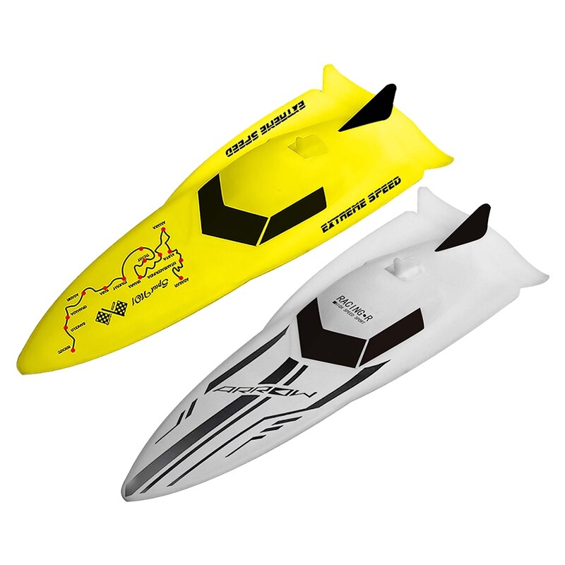 Barco RC DEERC H120 De Alta Velocidad – 20+ Mph, 2 Baterías, Recuperación Antivuelco Y Alarma De Batería Baja