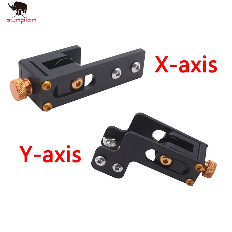 3D Printer Onderdelen Voor Creality Ender-3 Upgrade Profiel X/Y-as Synchrone Riem Stretch Rechtzetten Spanner: Goud