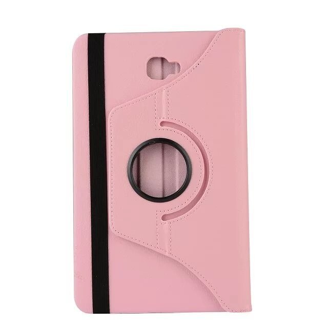 Voor Samsung Galaxy Tab A6 T585 T587 Tablet Case Roterende Stand Cover Case Voor Funda Tablet Samsung Galaxy Tab Een 10.1 T580 Case: Roze