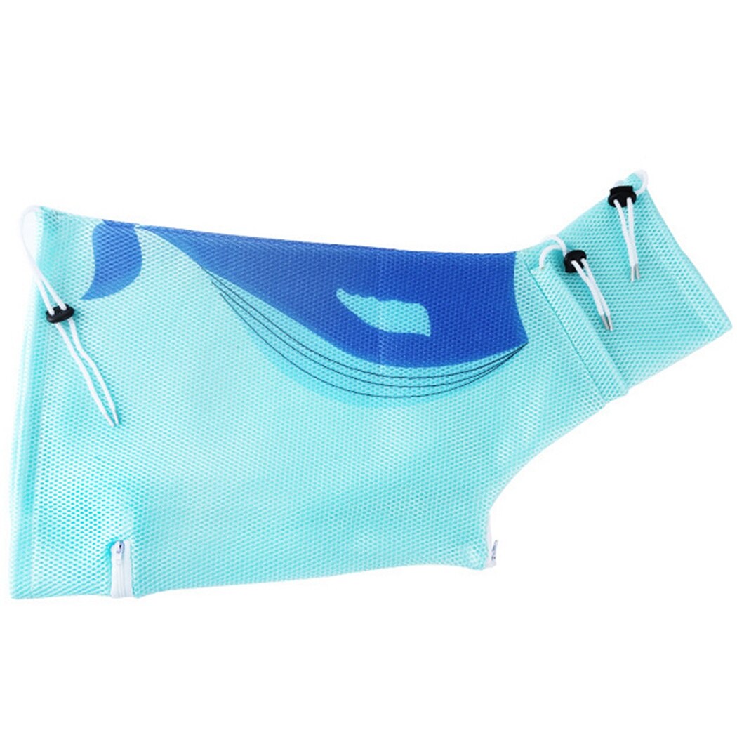 Mesh Cat Bathing Bag Adjustable Kitten Grooming Washing Bag Breathable Cat Shower Bag Anti-Scratch Nail Cutting Pet Supply: 1
