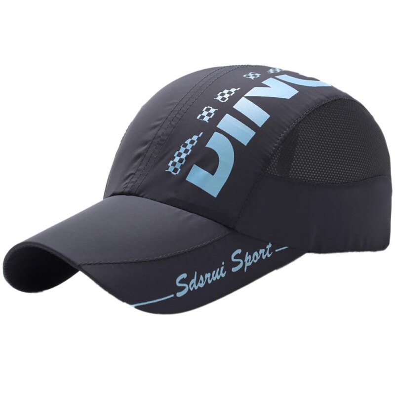 Men Baseball Caps Hat Spring Summer Outdoor Travel Sun Hat Sports Riding Cap Quick Drying Breathable Sports Cap