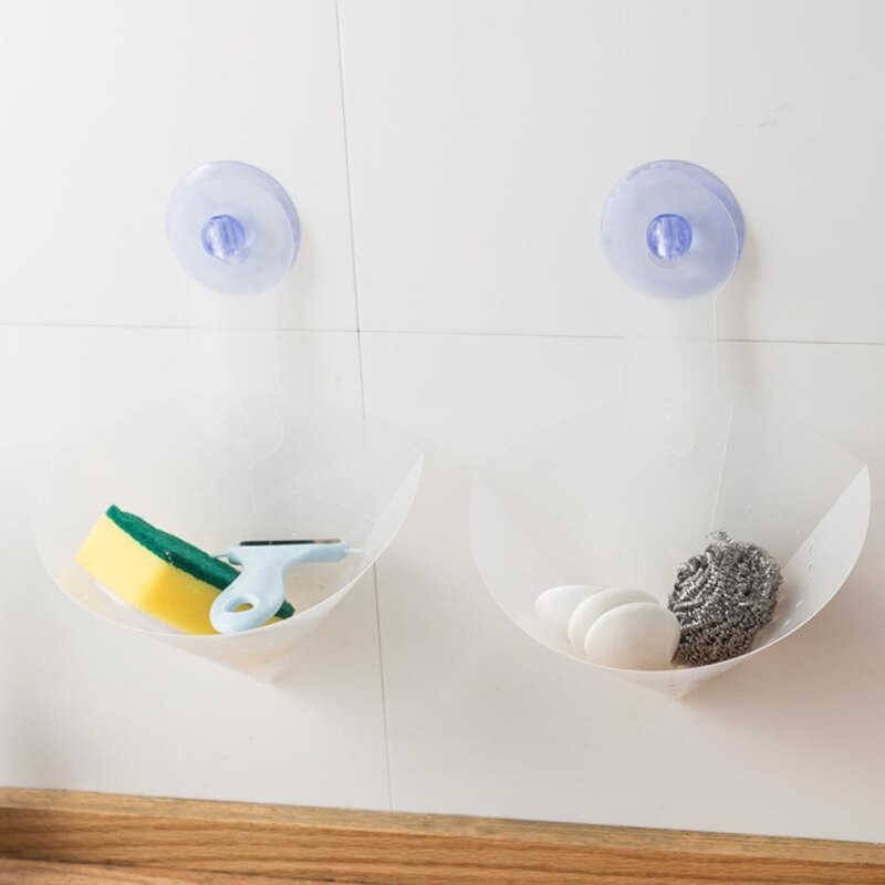 Opvouwbare Filter Eenvoudige Sink Self-Staande Stop Keuken Anti-Blocking Apparaat Inklapbare Afvoer Filter Voedsel Afval Afvoer Mand: 2pcs transparent