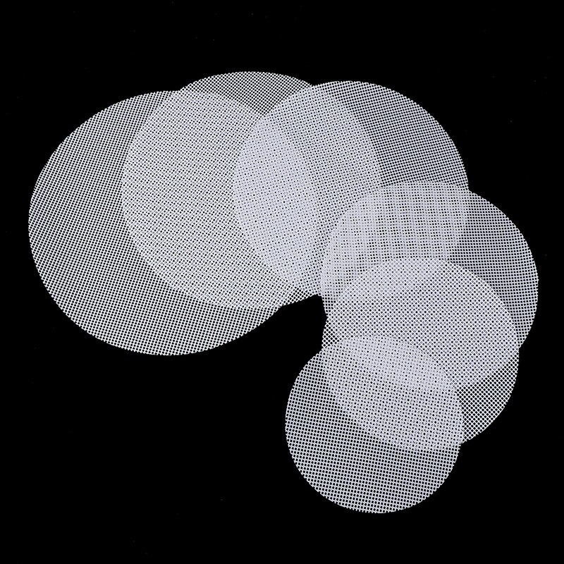 3Pc Round Non-Stick Silicone Steamer Pad White Dim Sum Paper Home Restaurant Steamers Mat Kitchen Cooking Tools