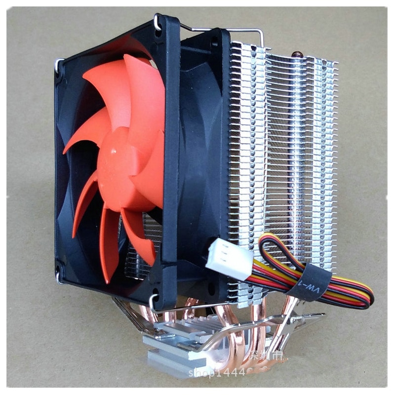 Divers 3 4 6 caloducs radiateur refroidisseur de processeur pour Intel LGA771/775/115X pour AMD