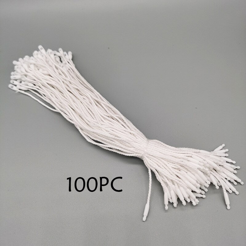 100 Stuks Kleding Tag Touw Wit Zwart Cords Katoen Opknoping Tabletten Kledingstuk Tags Diy Kleding Hang Tag Touw String accessoires: 03