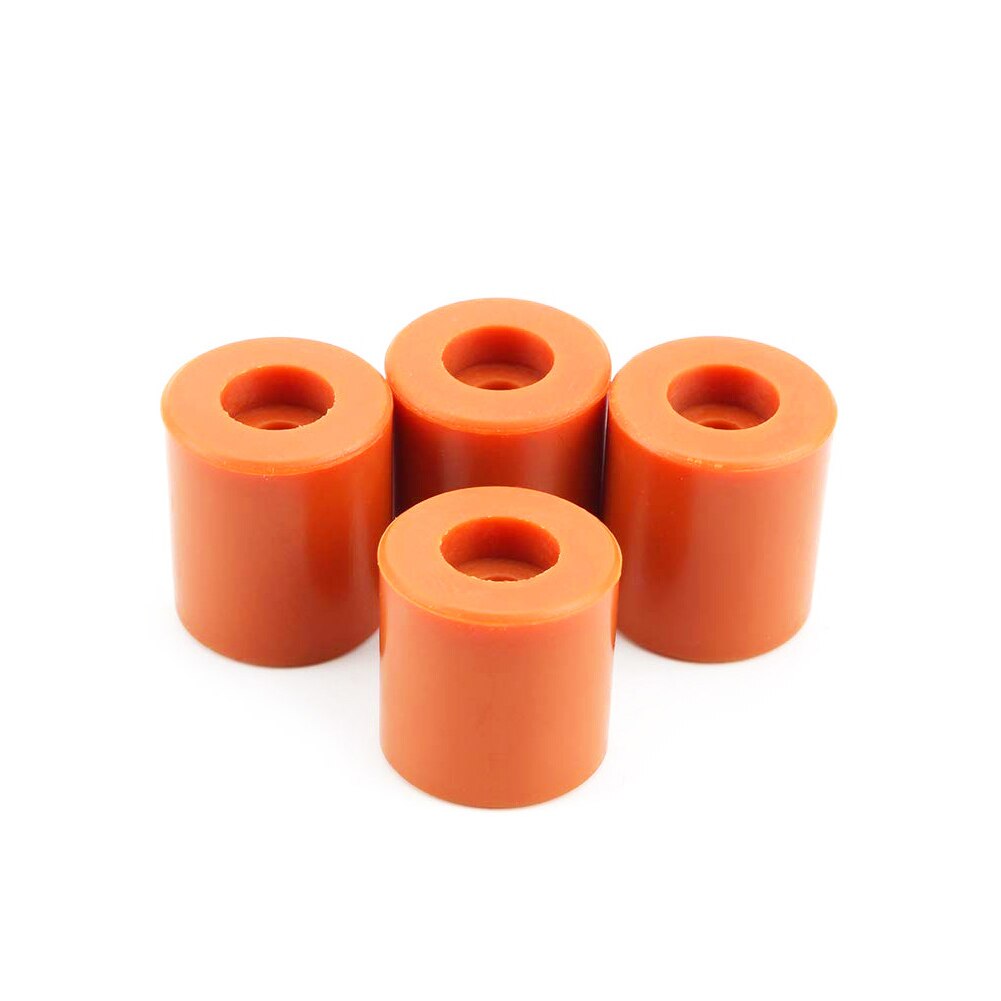 4 pieces of silica gel bed leveling column for Ender-3 3S 3 Pro 3 V2 3D printer, high temperature free adjustment: Default Title