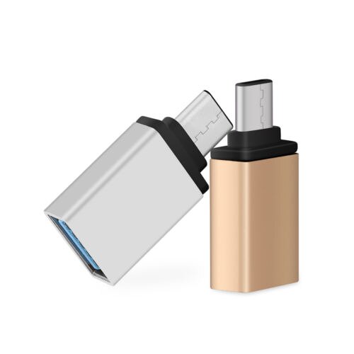 Typ C Männlichen Adapter zu USB 3,0 A Buchse OTG Funktion USB 3,0 Weiß und Schwarz OTG Daten synchronisieren Adapter für Macbook