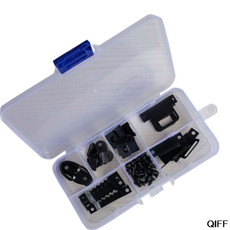 56pcs/set Photo Picture Frame Hanging Kit Heavy Duty Serrated Hanger Hardware For Wall Mounting July 8