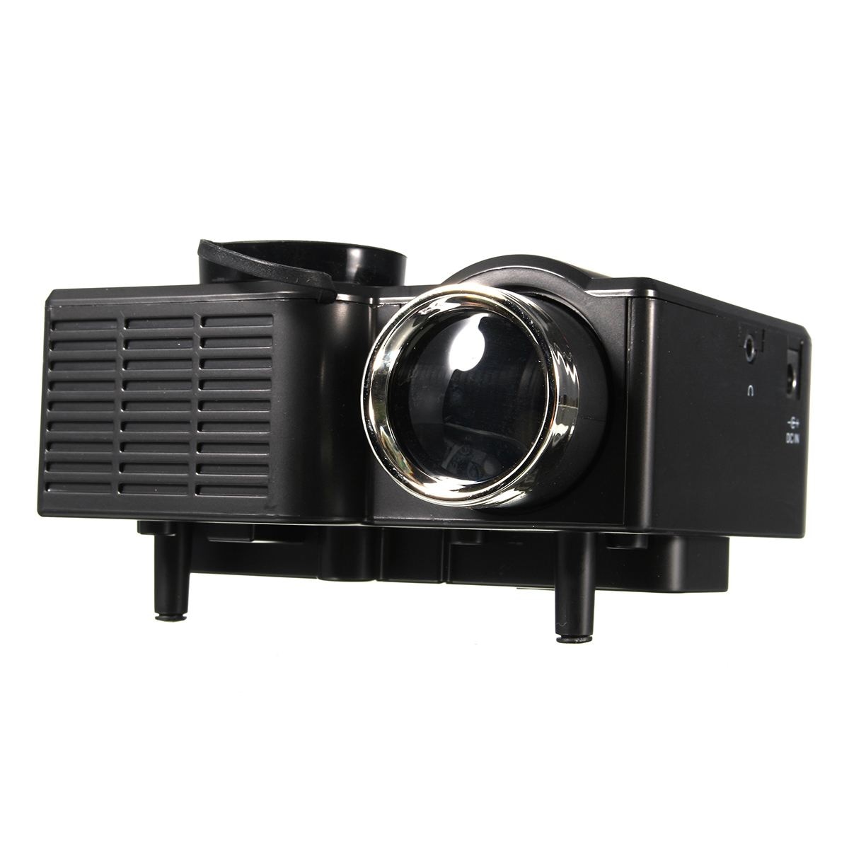 UNIC UC28 + proyector LED portátil Cinema Theater Mini proyector USB/SD/AV entrada Mini proyector de entretenimiento