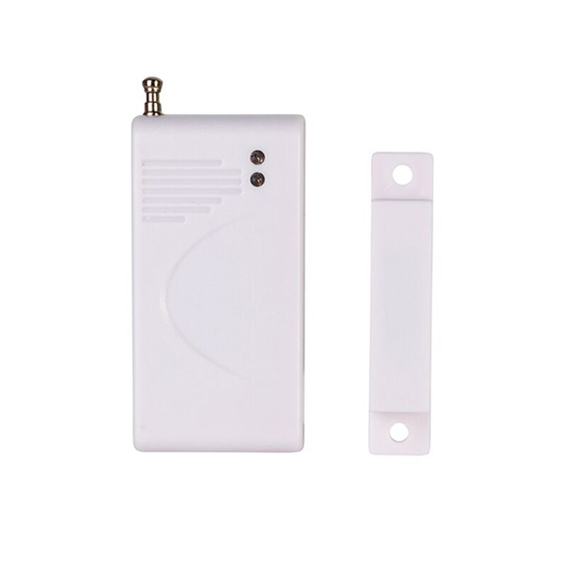 Good price wireless 433mhz door sensor, door alarm, electromagnetic contact, safety door contact with battery