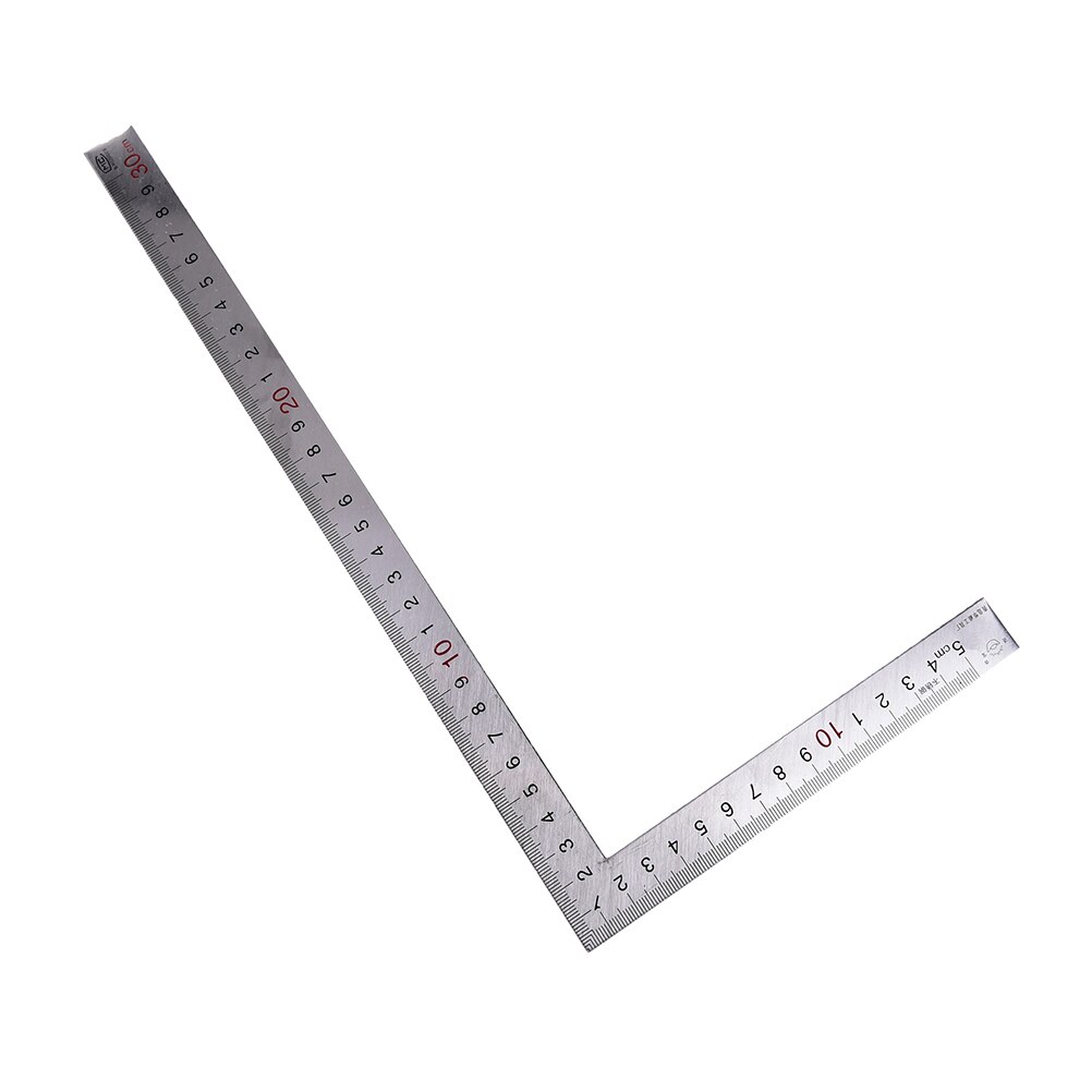 15x30cm 90 Degree High Impact Engineers Combination Square Protractor Adjustable