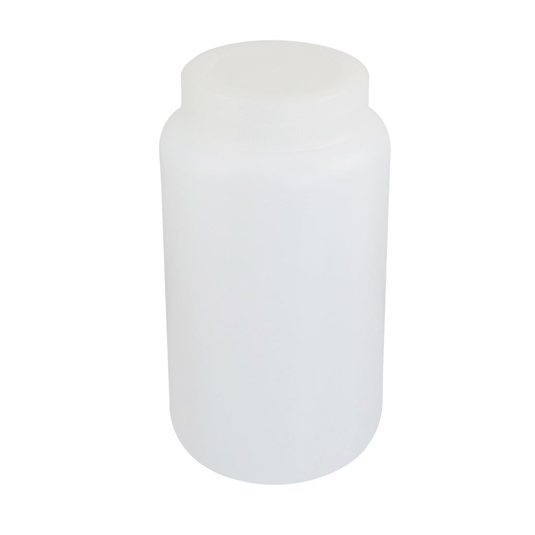 Lovely 2500ML White Plastic Graduated Lab Chemical Capacity Storage Bottle