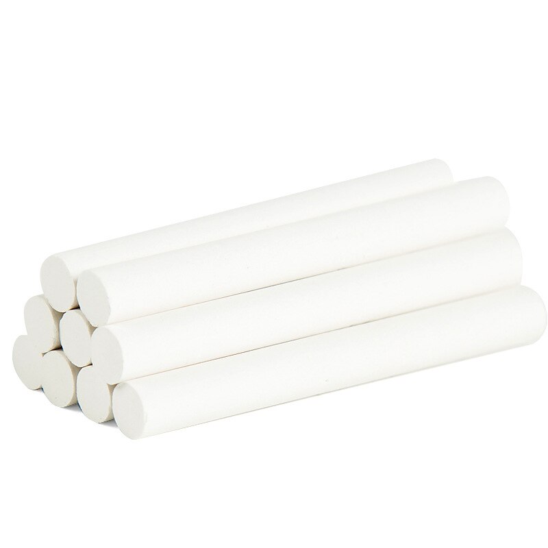 Mixed Colour White Chalk Sticks Pack Kids Playground School Art Learning ENA88