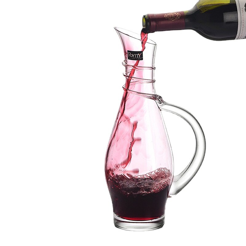Red Wine Decanter 1000ml Lead-free Crystal Wine Separator Wine-Divider Awakening Pot Long-necked Distiller Pourer Bar Alcoholics