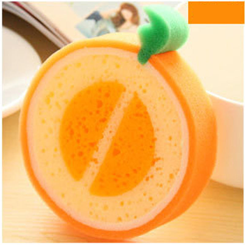 Cepillo para lavar platos de cocina, limpieza de frutas creativas, ducha de bebé, esponja de baño suave, cepillos de toalla de baño de dibujos animados para niños: 1