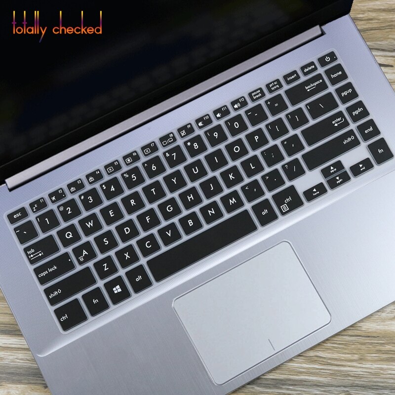 For ASUS VivoBook ASUS Vivo Book X510UF X510UQ X510UN X510U X510 UF U UN UA Keyboard protector skin Cover VivoBook X510 14": black