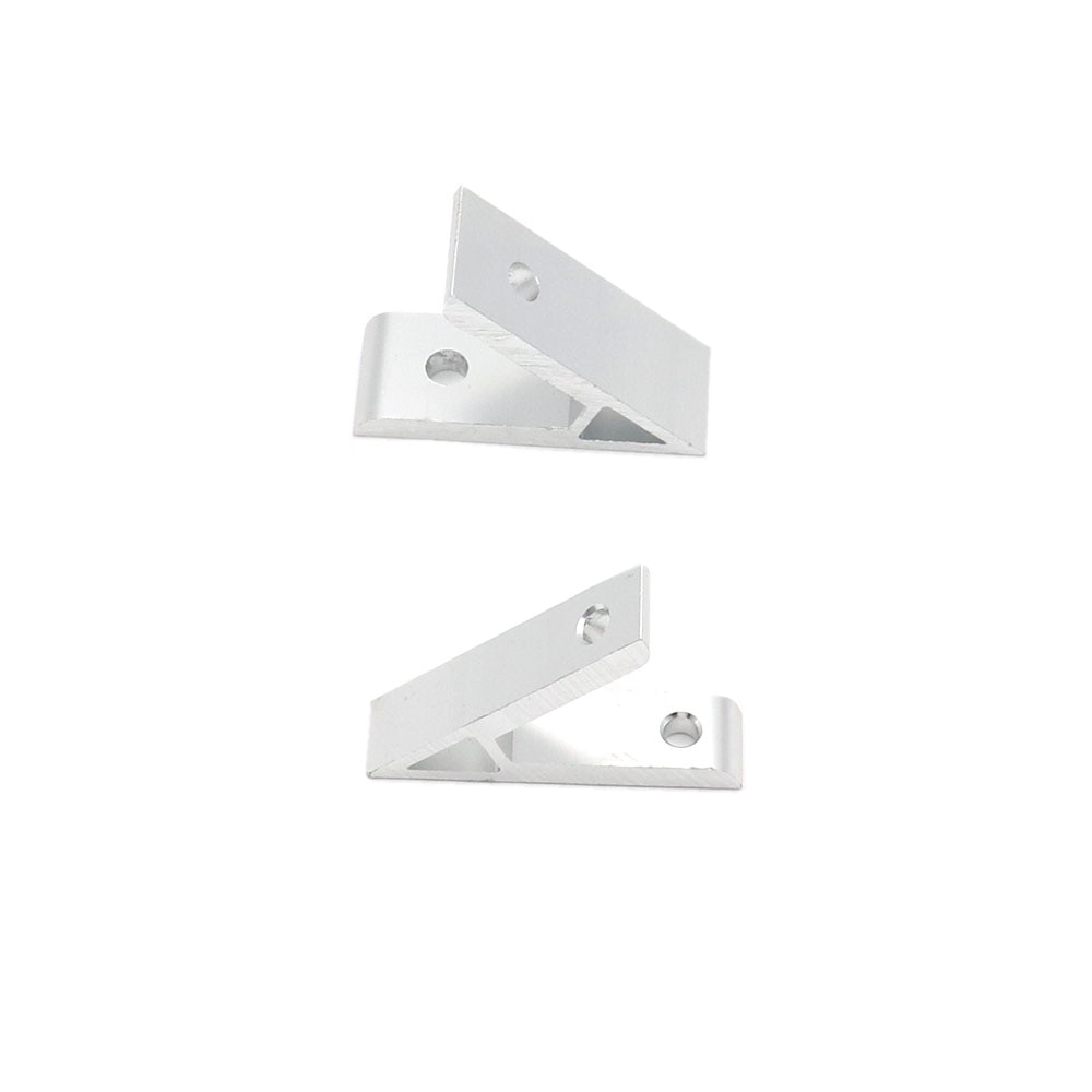 2pcs 45 degree 3030 30x30 Corner Angle Bracket Connection Joint for 3030 EU Aluminum Profile
