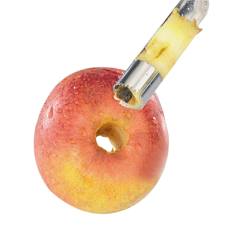 Stainless Steel Portable Twist Fruits Core Seed Remover Convenient Remove Core Supplies Kitchen Accessories Tool
