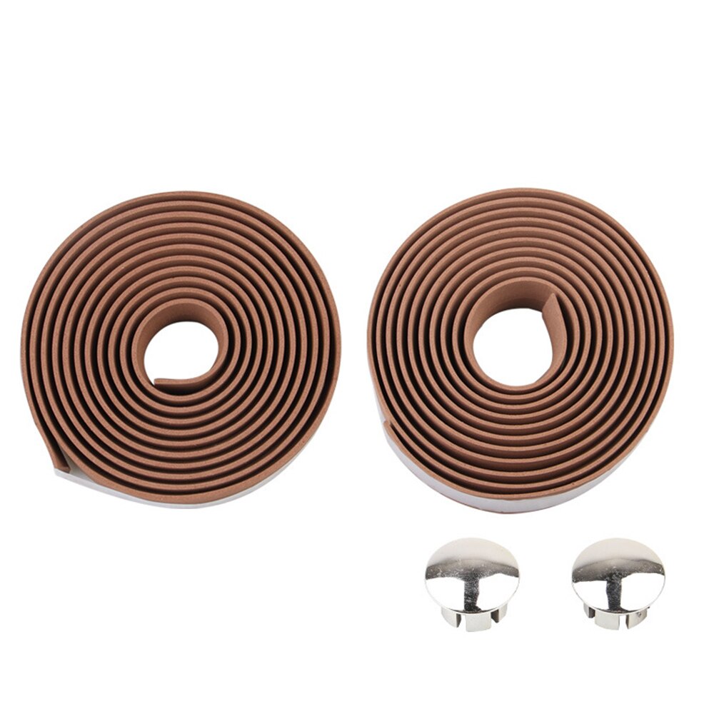 Cinta de camuflaje para manillar de bicicleta de carretera, cinturón con asa para ciclismo, envoltura de corcho con tapones para barra, 8 colores, FZE001: K NEW