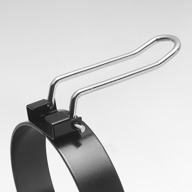 Moldes de Metal negro para freír huevos, moldes redondos para panqueque de huevo frito con mango, molde antiadherente para huevos fritos, accesorio de cocina