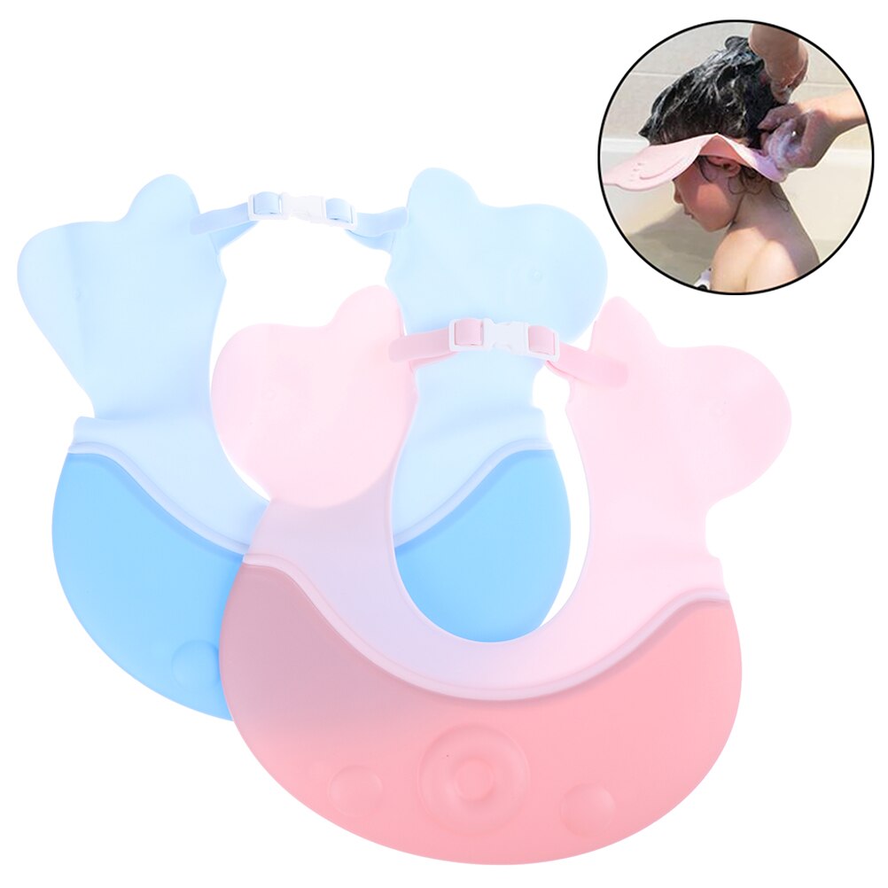 1 Pc Baby Shampoo Cap Leuke Vleugel Dier Baby Hoed Peuter Wash Hair Shield Kids Douche