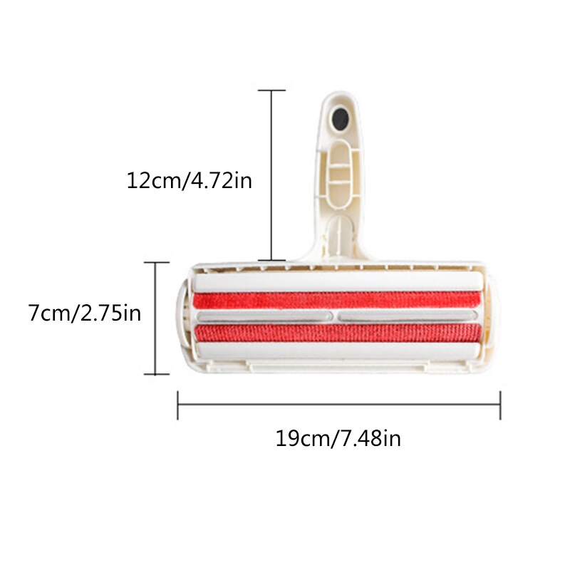 2-Way Pet Hair Remover Roller Hond Kat Haar Borstel Verwijderen Lint Pet Hair Remover van Meubels Tapijten kleding