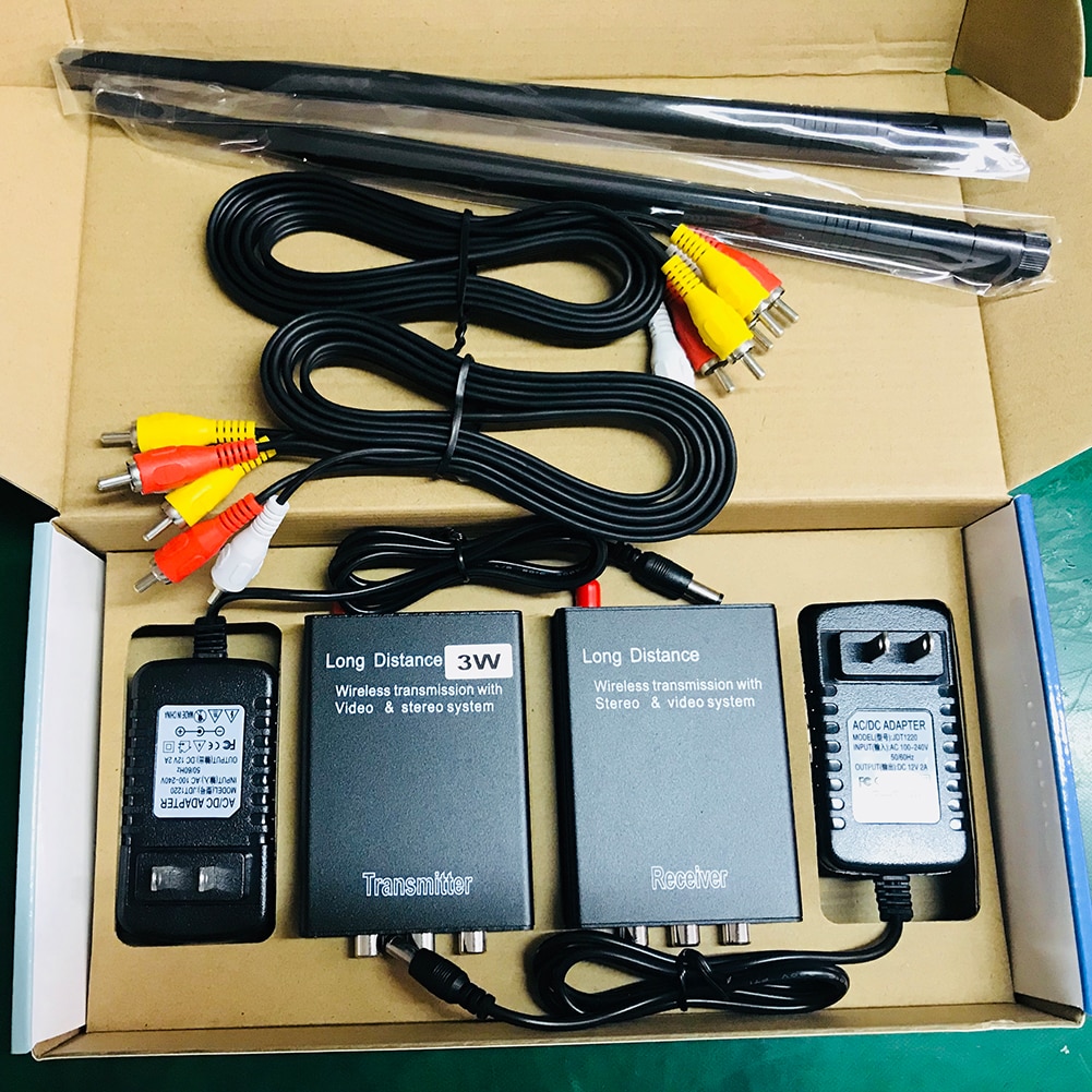 Music Portable Wireless Audio Video Home Anti Interference Adapter 3km 2.4Ghz Transmitter Receiver Kit Low Latency Stereo Sound