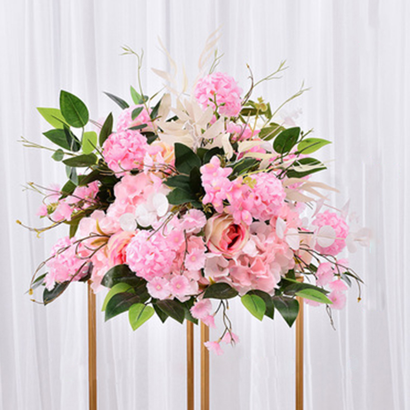 Kunstseide Blumen Ball für Hochzeits feier Dekoration Bühne Anzeige Fenster Dekoration Simulation Blume Hochzeit Zubehör: verrotten