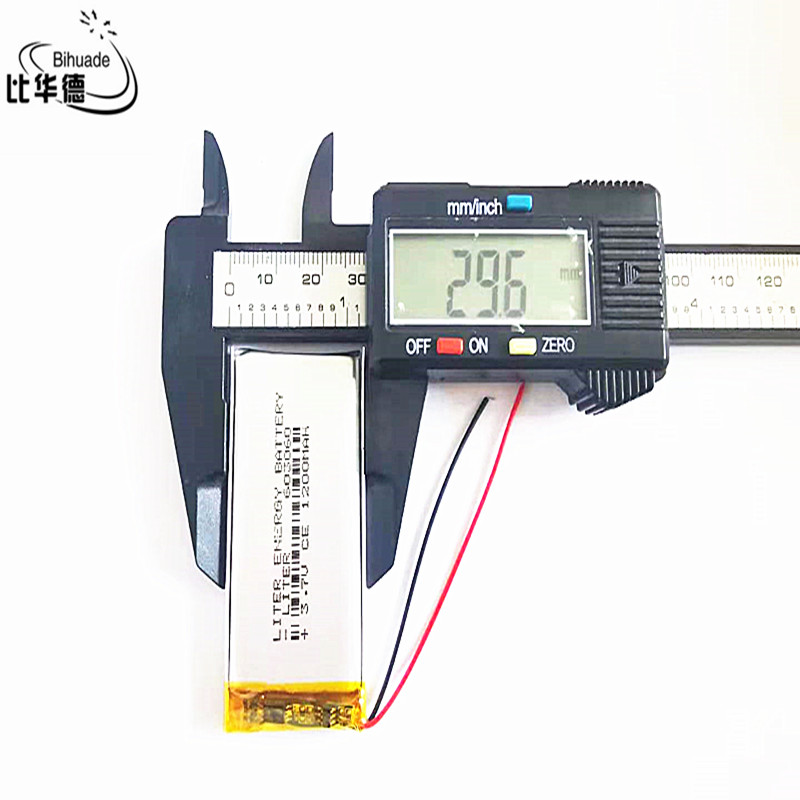3.7v -liter-energieakku, 1200 mah , 603060 lithium-polymer-lipo-akku, wiederaufladbar für  mp3 kopfhörer, ladepads, dvd-player, bluetooth-kamera