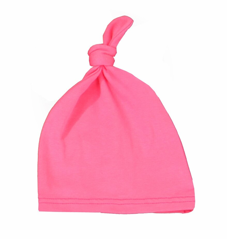 Baumwolle Neugeborenen Baby Hütte knoten Baby Mütze Hütte Für Jungen Mädchen Solide gestreift Neugeborene Kappe Ohren Frühling Sommer Baby Reifen kappen: Baby Hut 7