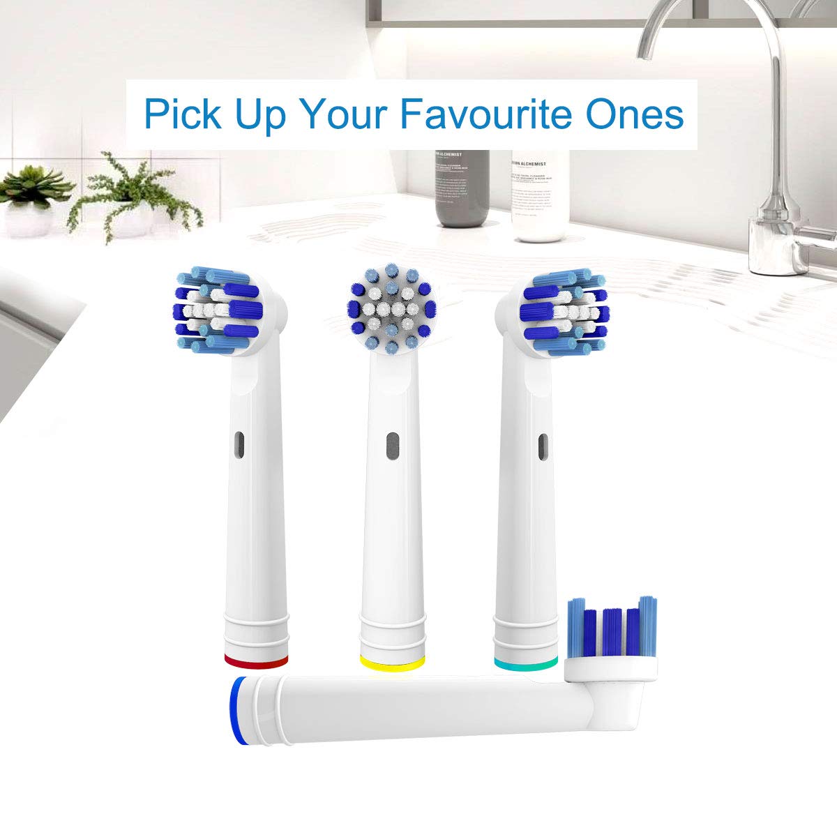 Têtes de brosse de rechange pour brosse à dents électrique oral-b, pour Advance Power/Pro Health/Triumph/3D Excel/vitalité, précision propre