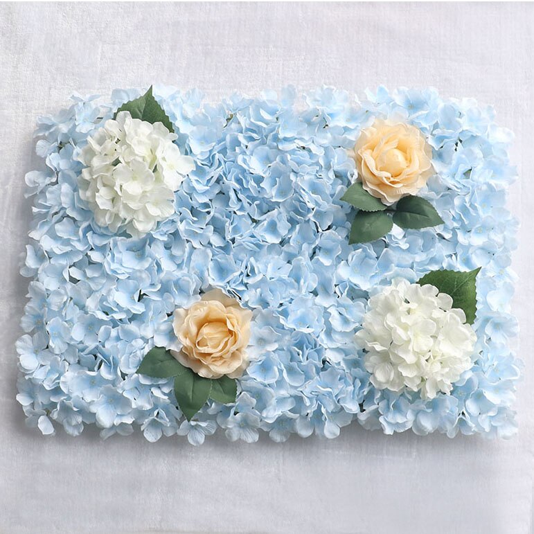Künstliche blume Zauberstab 60*40cm Rose hortensien blume hintergrund hochzeit blumen Heimat Party Hochzeit dekoration zubehör: E