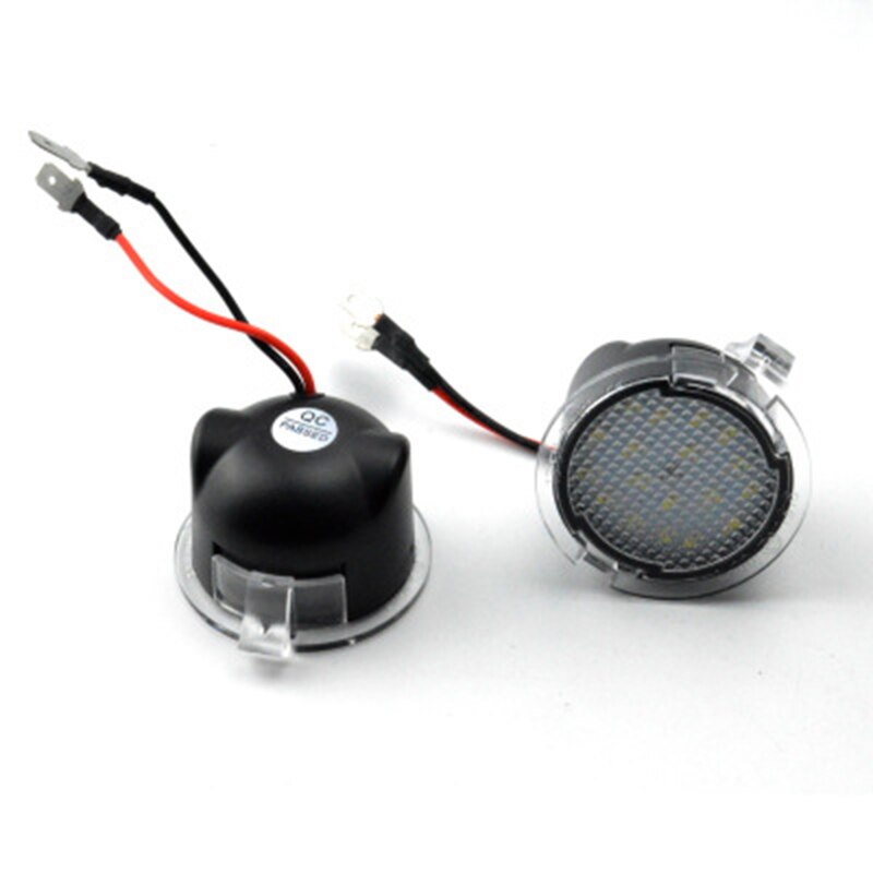 12v 450LM Car Auto LED White Side Mirror Puddle Light Lamp For Ford