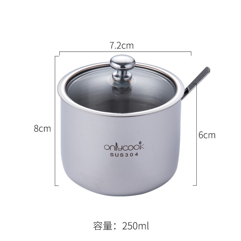 German Style Seasoning Box Seasoning Jar Set Household Kitchen Seasoning Bottle Seasoning Bottle Salt Shaker Three-piece Set: Picture 2