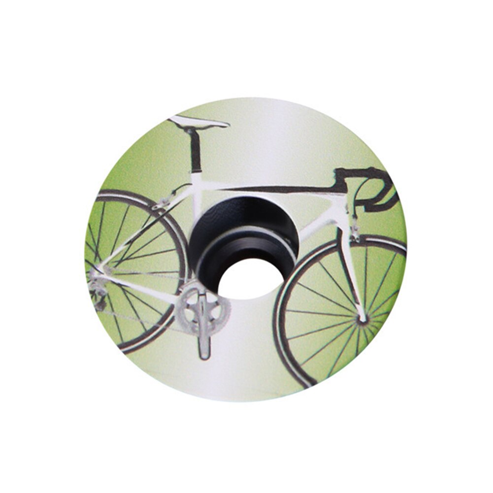 Bicycle Headset Top Cap Threadless Stem Cover Road MTB Bike Stem Accessories Headset Top Cap Cover for 28.6mm Fork Tube