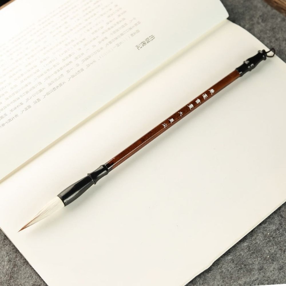 Pinceau de calligraphie chinoise traditionnelle, pinceau d'écriture, peinture à l'huile, pinceau d'art haut de gamme, cheveux de loup, écritures d'interconnexion à l'huile: Bleu