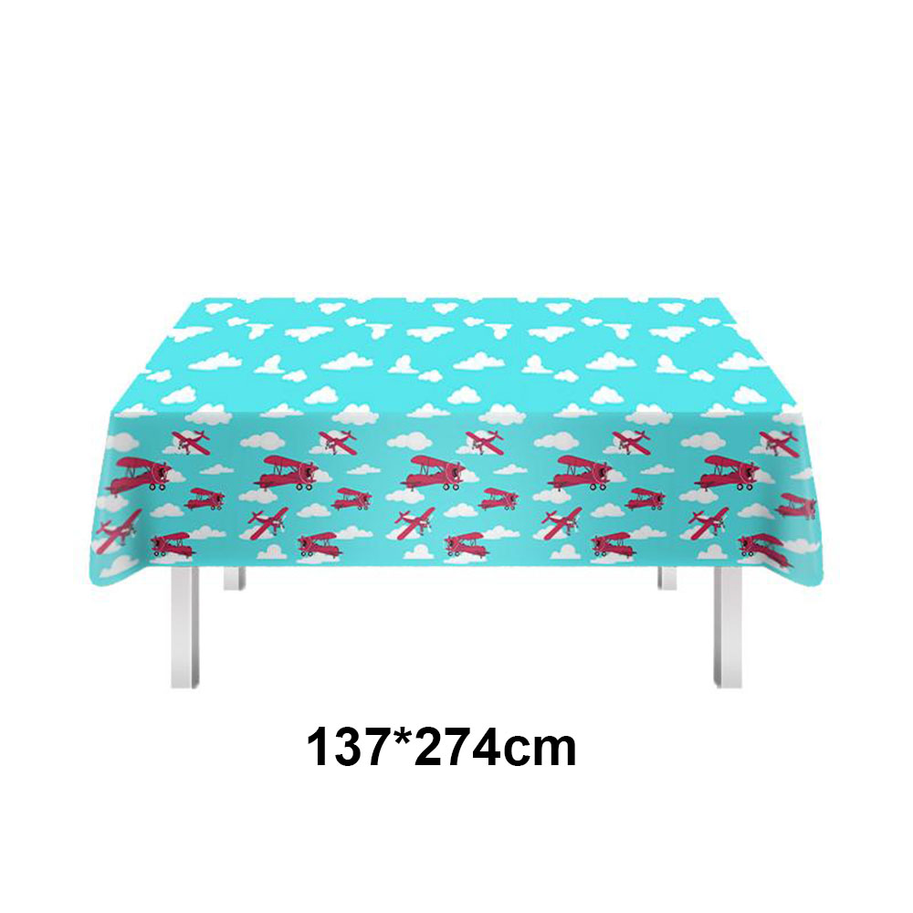 Juego de globos de avión para decoración de de cumpleaños, globo con números azules de 32 pulgadas, globo de nube, suministros para de avión: Plata