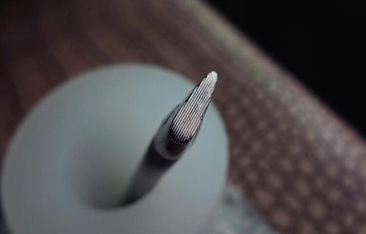 Padrão de impressão de polegar, padrão de tecer, padrão de borda geométrica mão-trabalho de aço design exclusivo ferramentas de trabalho de couro escultura socos: 3