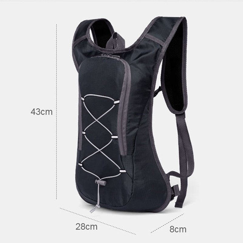 8L Water Bag,Waterproof cycling hydration Backpack for men,Ultralight Sports bladder Rucksack,Breathable camping water backpack