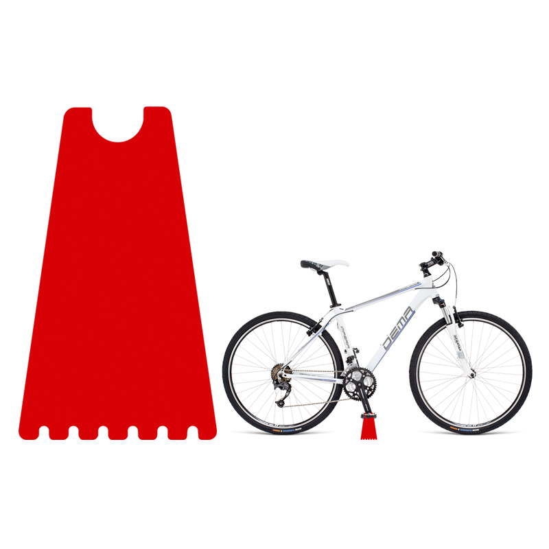 Support de vélo Portable pour Brompton, réglage, nettoyage, réparation, accessoires de vélo de montagne, Support en acrylique transparent: Marron