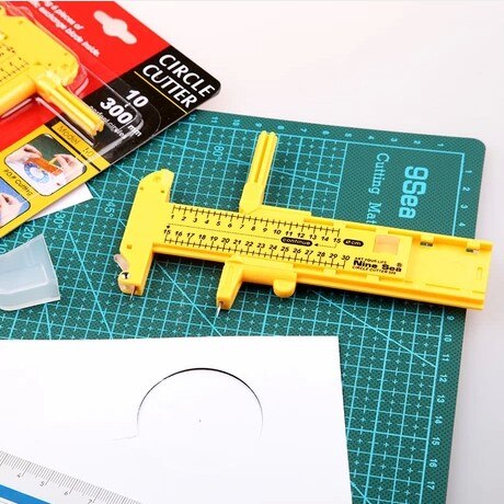 Compasses Knife Circular Knife Round Circle Cutter Cut round knife Diameter 30cm No.508