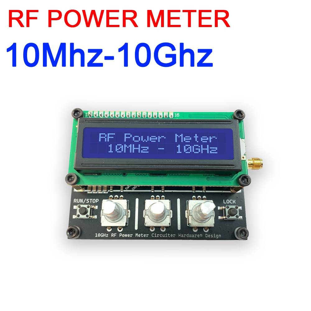 Rf Power Meter 10Mhz-10Ghz Digitale Rf Signaal Meten Meter Rf Power Demping