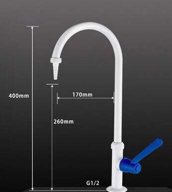 G1/2 Labor Durcheinander Wasserhahn Universal- 360 Grad Drehung Hahn Einzigen Kalten Einzigen Schwanenhals Stil Miniatur Wasser Mund: 1103
