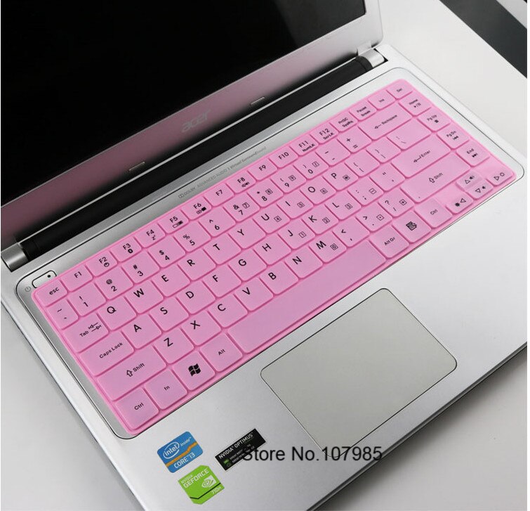 14 cal klawiatura pokrywa Protector dla Acer Aspire ES1-411 ES1-431 TMP245 E5-472G 4755G E5-471 421 E1-472 ES1 411 V5-471: Allpink