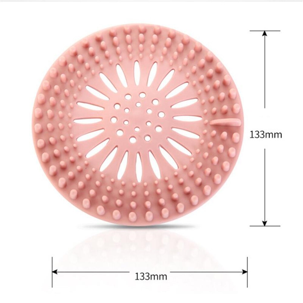 1Pc Douche Haar Filter Sink Drain Hair Stopper Catcher Douche Putdeksels Badkamer Accessoires Bad Riool Gootsteenzeefje
