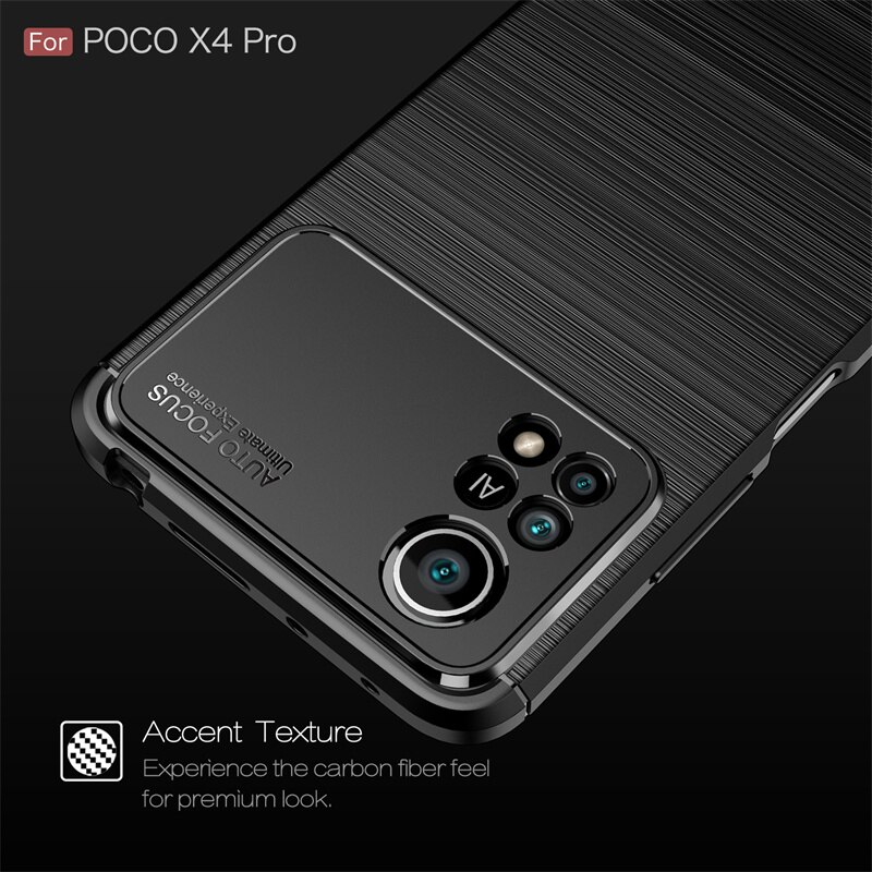 Für Abdeckung Xiaomi Poco X4 Profi fallen Für Poco X4 Profi 5G Capas Neue Stoßfest Telefon Auto Zurück Weichen TPU fallen Für Poco X4 Profi Fundas