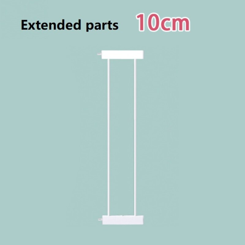 Cerca automática para perros, puerta protectora para mascotas, puerta protectora para niños, puerta de seguridad para bebés, fácil instalación sin perforación: extended parts 10cm
