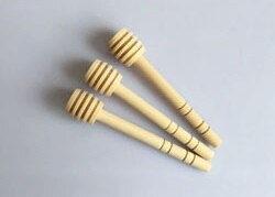 Mini Holz Honig Stock Holz Stock Honig Löffel: 10 CM / 50 Stück