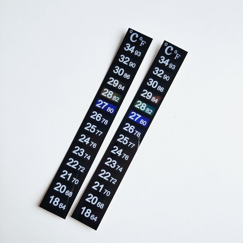 1/3/5PCs Stick-on Digital Aquarium Fish Tank Fridge Thermometer Sticker Measurement Stickers Temperature Control Tools Products