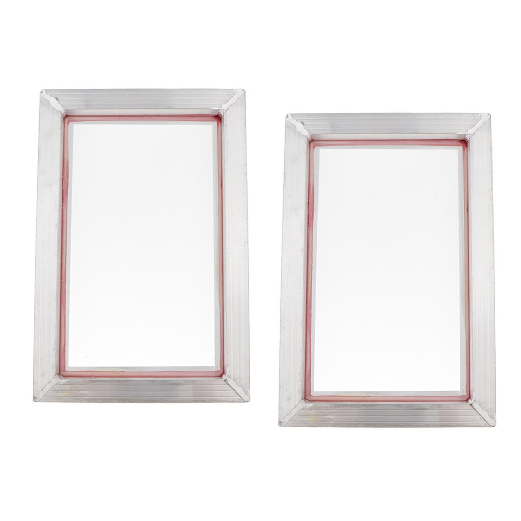 2x Screen Printing Frame Aluminum Silk Print For Printed Circuit Boards 120T